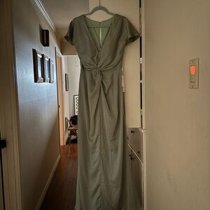 Sophisticated Sage Green Bridesmaid Dress